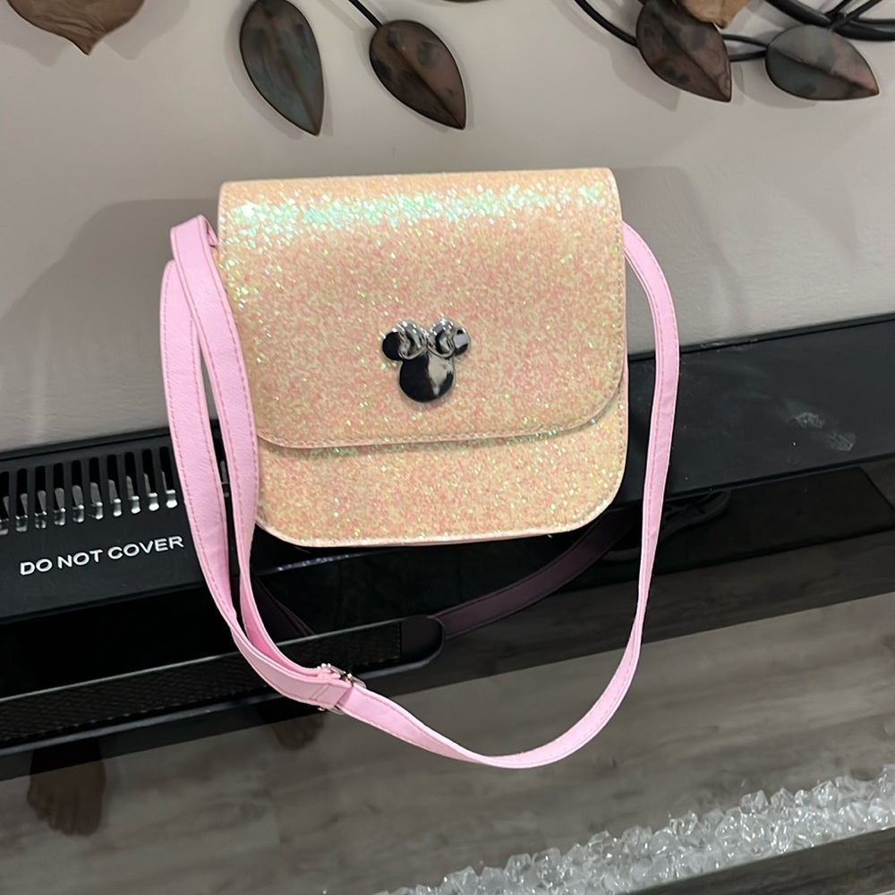 Minnie Mouse pink, couple of flaws , but still in good condition,